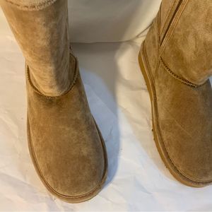 Lamo Tan Ankle Boots